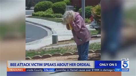 Murrieta woman who suffered hundreds of bee stings in attack speaks out